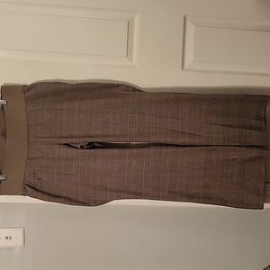 Liz Lange Maternity Thick Waistband Pull On Plaid Pants